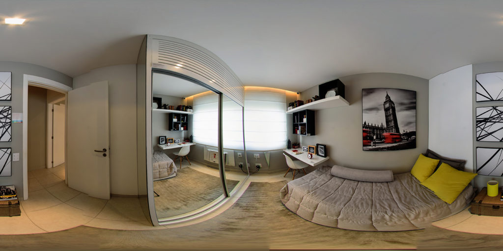 apartamento decorado em 360 graus