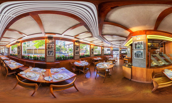 fotografia 360 de restaurante esolanada grill