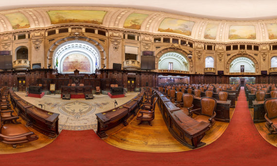 fotografia 360 para realidade virtual.